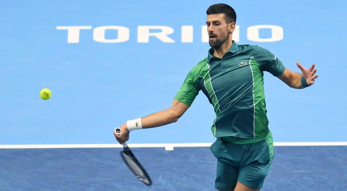 ATP Finals: Novak Djoković w finale turnieju w Turynie. Pewnie pokonał Alcaraza 