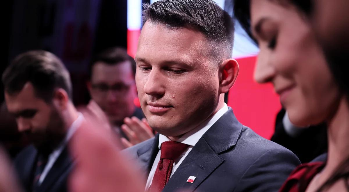 Mentzen nie pojawił się na zaprzysiężeniu Nawrockiego. Zamieścił wpis
