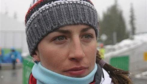 Justyna Kowalczyk w kontenerze numer 1.