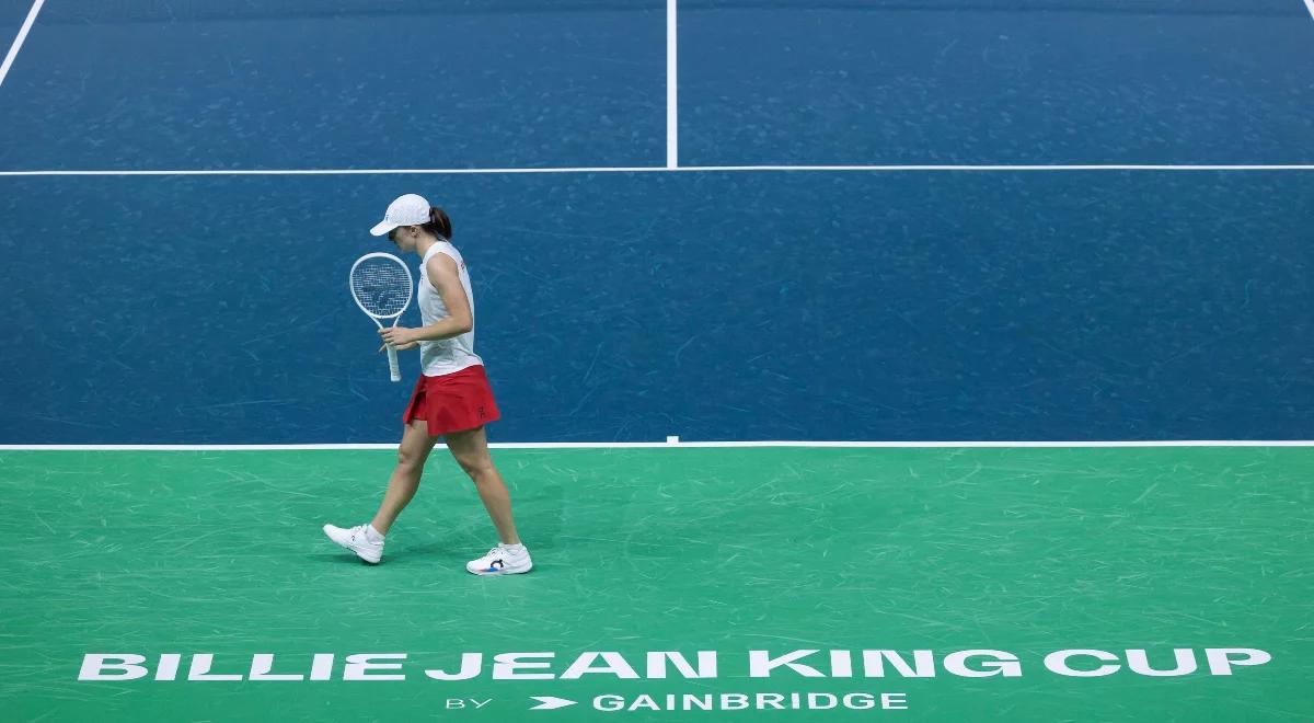 Billie Jean King Cup. Polska - Czechy. Świątek wygrała po thrillerze - czas na mecz deblowy [NA ŻYWO]