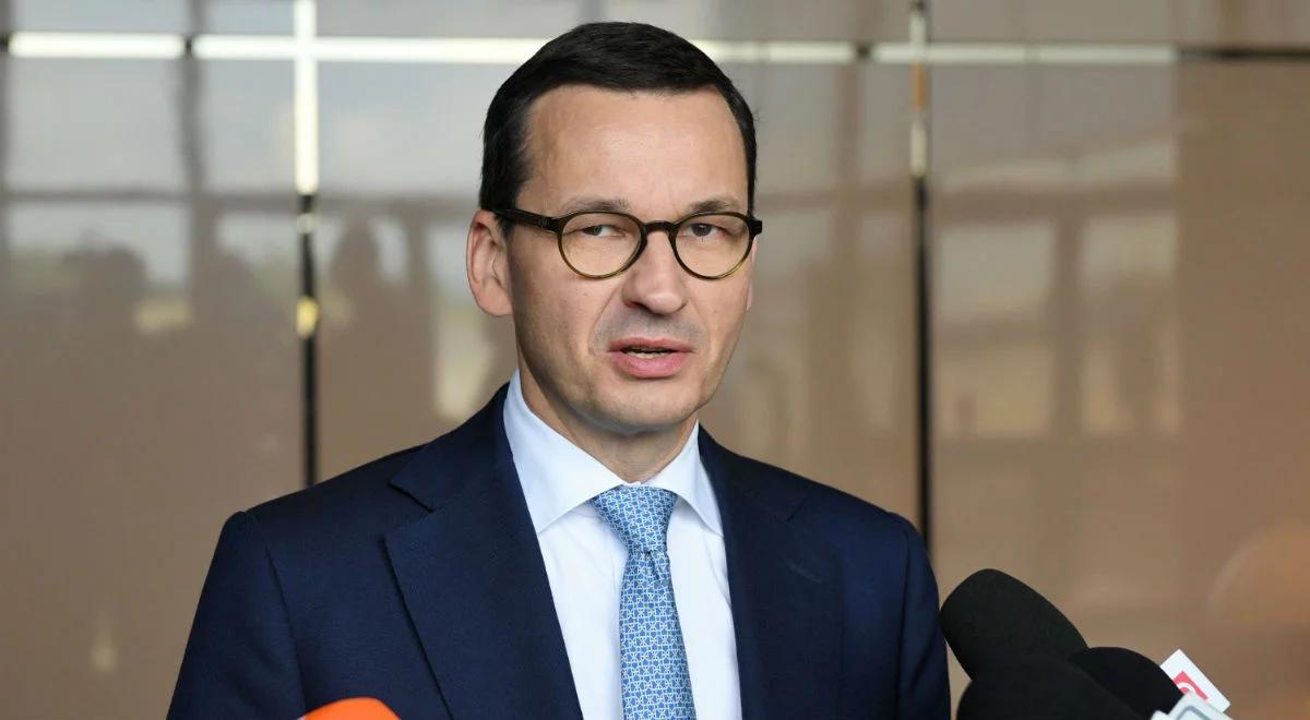 Mateusz Morawiecki o zmianach w SN: wszystko jest jak najbardziej zgodne z konstytucją