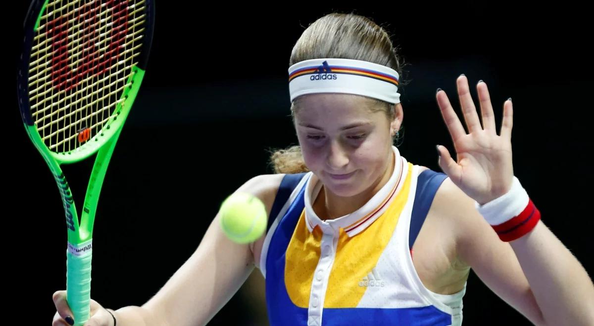 WTA Finals: Ostapenko zwyciężyła Pliskovą w swoim ostatnim meczu turnieju
