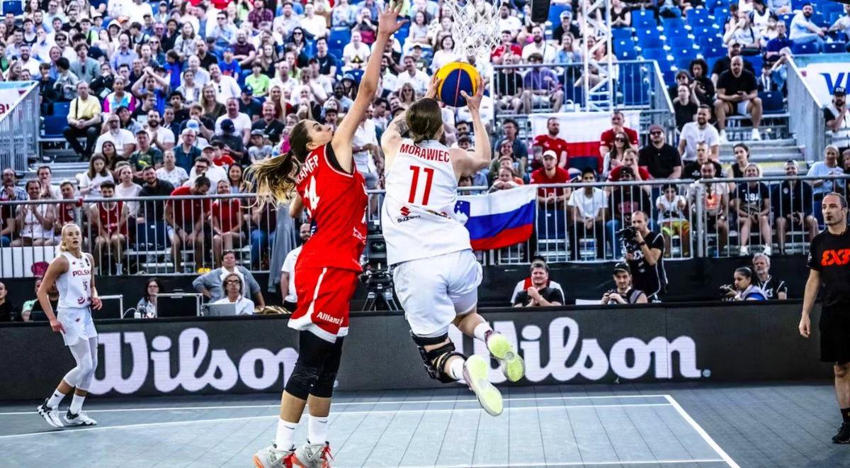 MŚ koszykarek 3x3: dwie porażki Polek na początek turnieju w Wiedniu