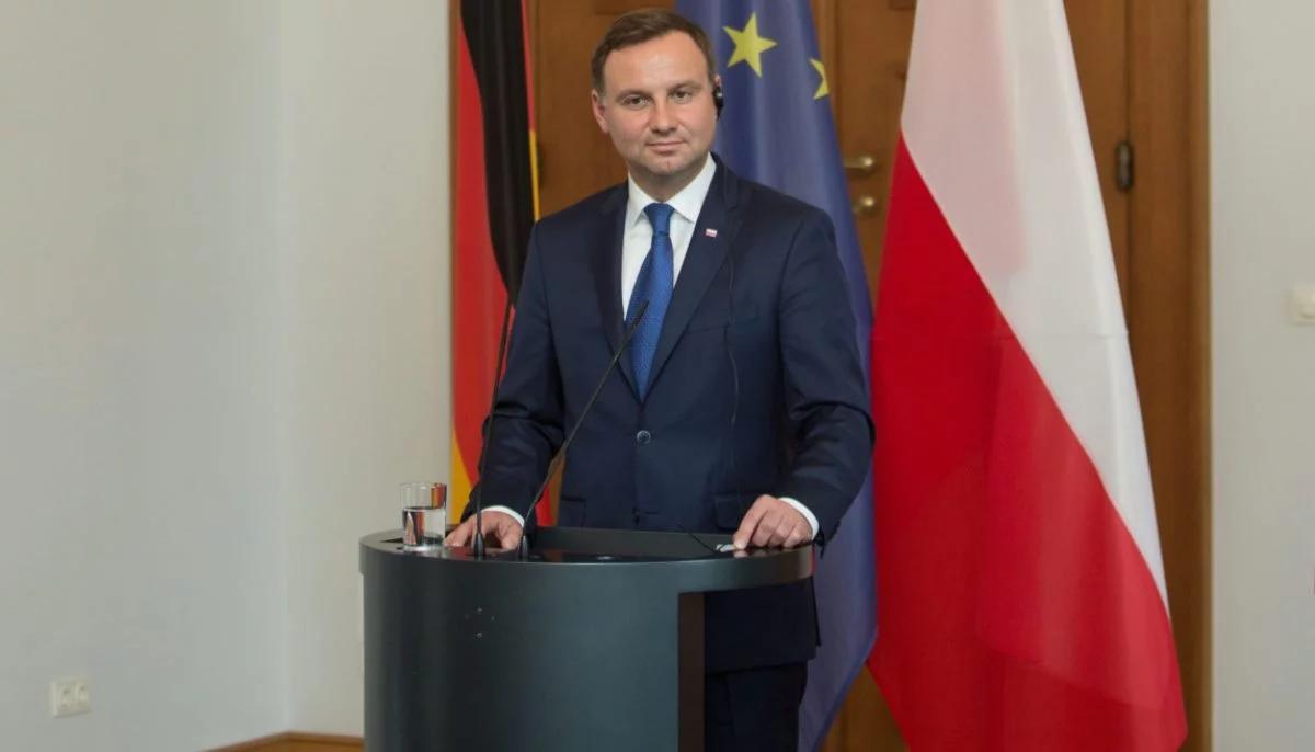 "Trudny gość i przyjazny eurosceptyk". Niemieckie media o wizycie Andrzeja Dudy