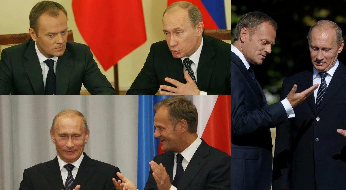 "Tusk przymilający się do zbrodniarza z Kremla". Riposta polityków PiS, pokazali nagrania