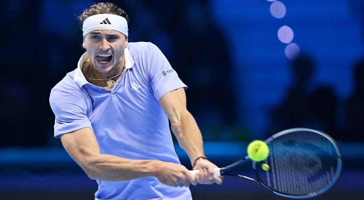 ATP Finals. Alcaraz wyeliminowany! Niepokonany Zverev ograł Hiszpana, później dołączył do niego Ruud