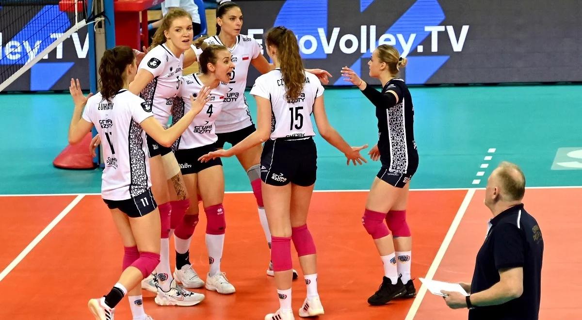 LM siatkarek: Chemik Police pokonał mistrza Serbii i zbliżył się do fazy play-off