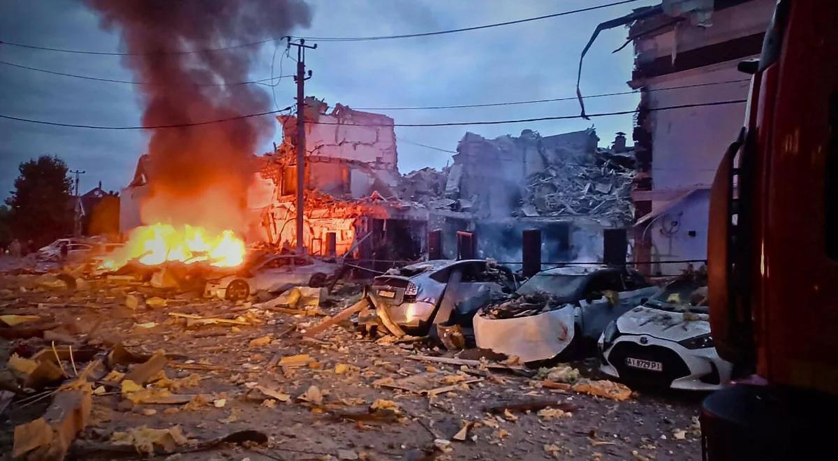 Alarmy przy granicy z Polską. Zmasowany atak rosyjskich dronów