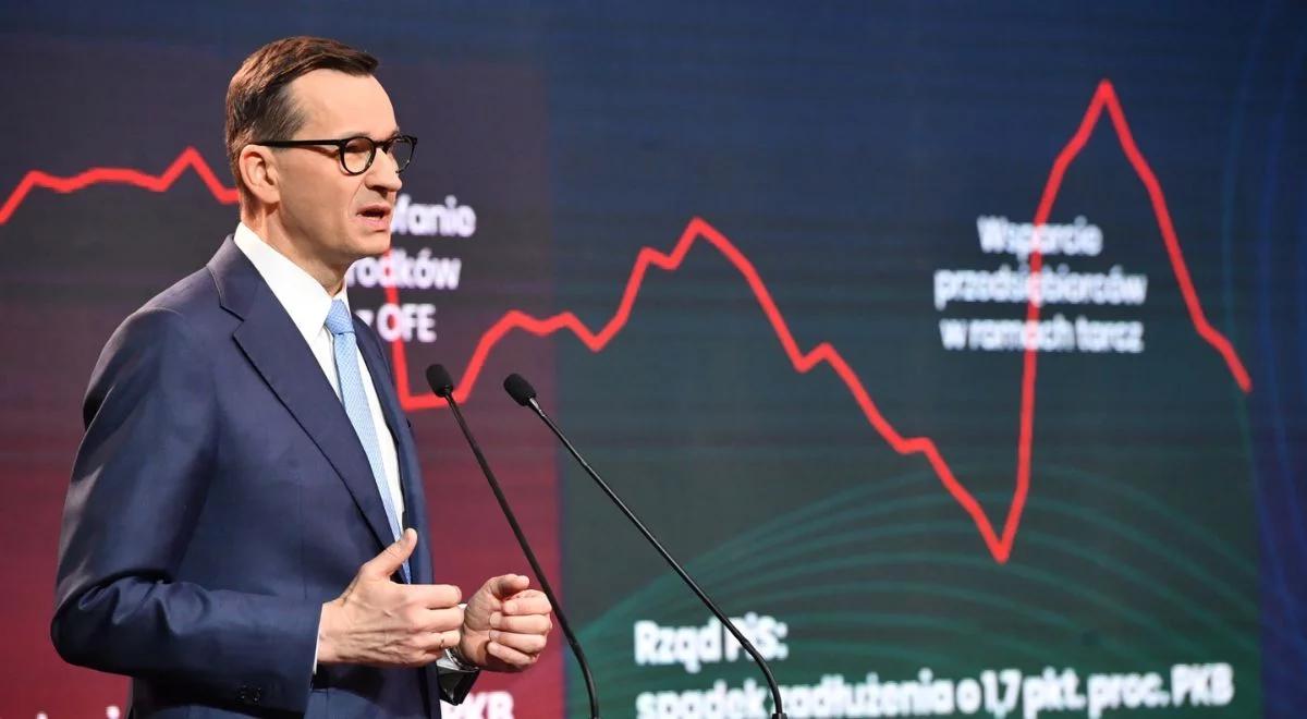 Premier Mateusz Morawiecki: mamy stabilną sytuację finansów publicznych