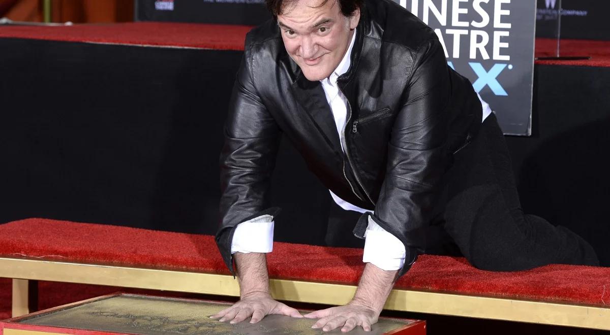 Quentin Tarantino pozostawił odcisk dłoni i stóp w Alei Sław w Hollywood