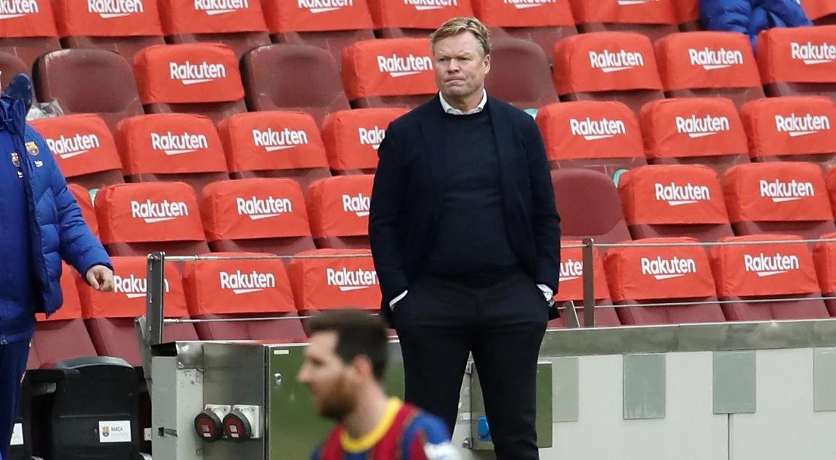La Liga: czarne chmury nad Ronaldem Koemanem. Trener Barcelony ma przed sobą "mission impossible"