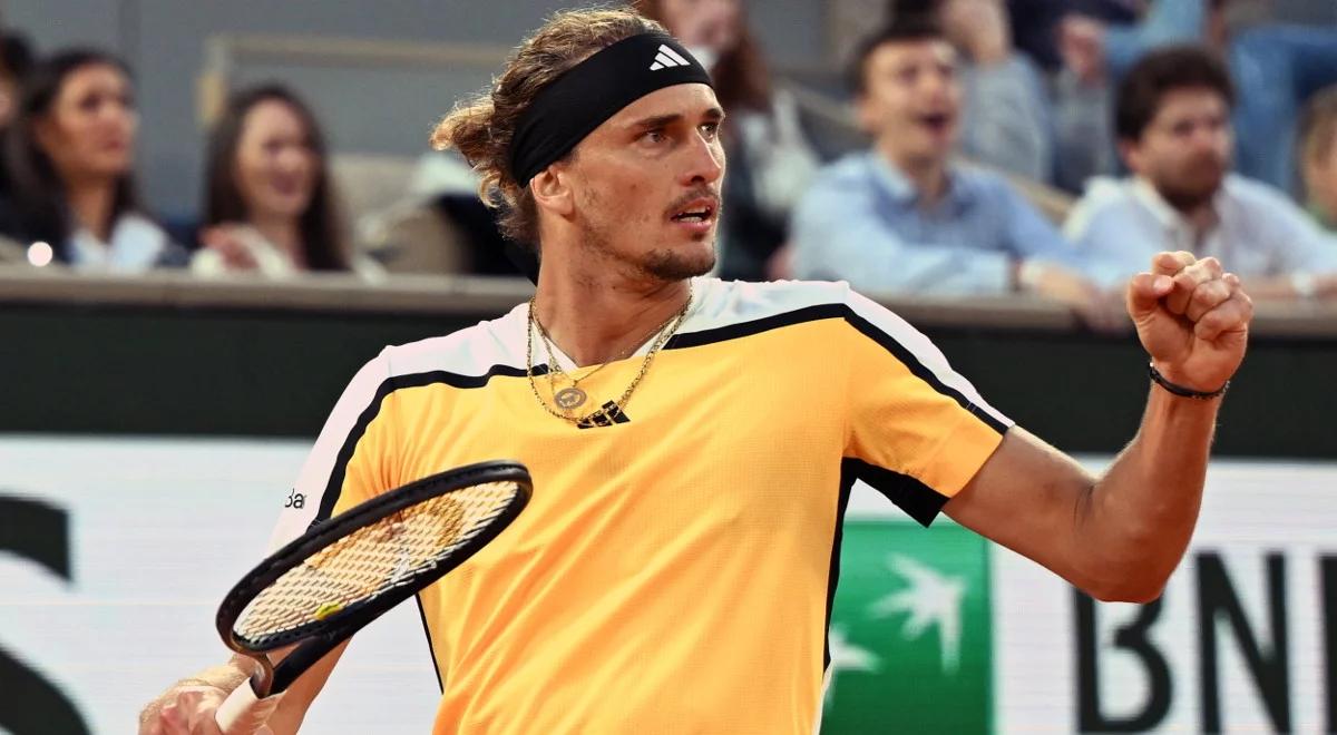 Roland Garros 2024. Alexander Zverev uzupełnił grono półfinalistów