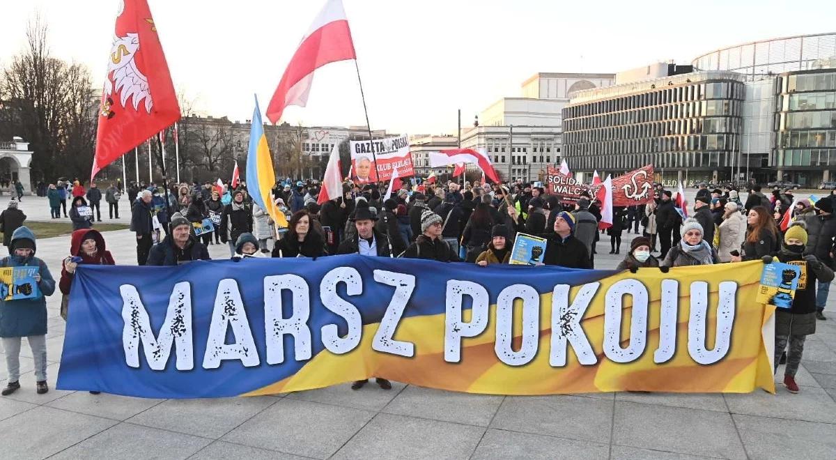 "Marsz Pokoju" w Warszawie. To inicjatywa Klubów Gazety Polskiej