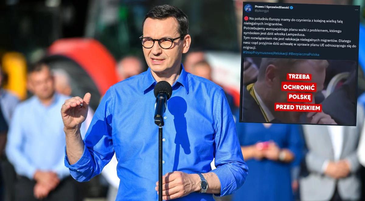 Premier Morawiecki: rząd przyjmie dziś uchwałę ws. planu UE odnoszącego się do migracji