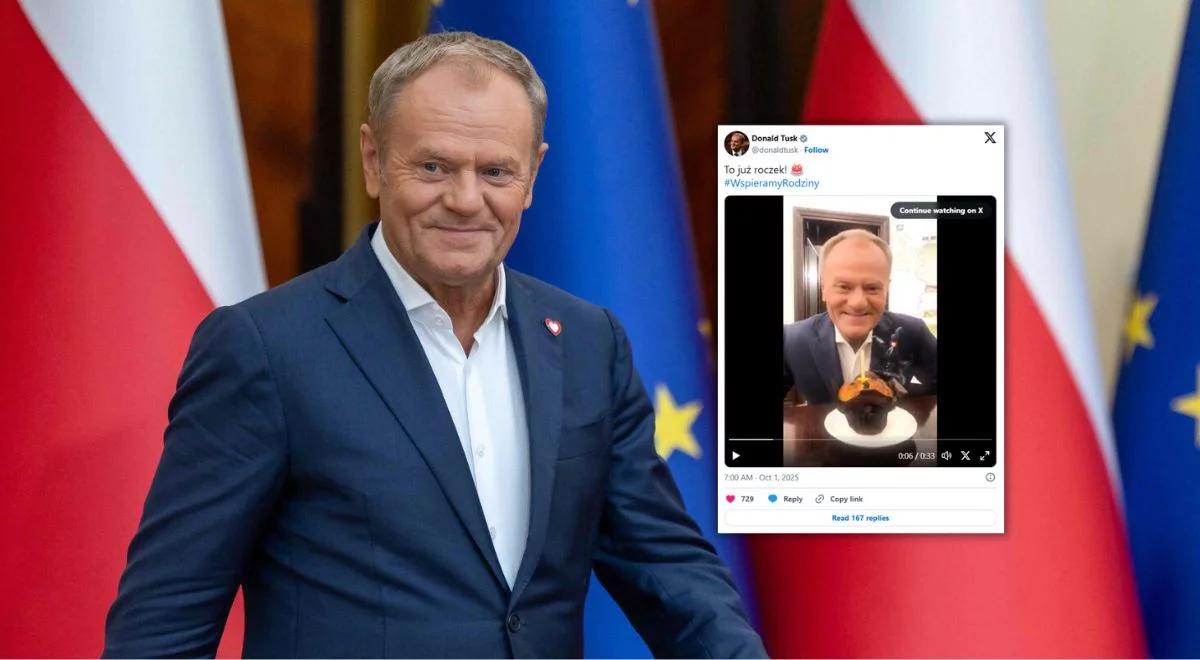 Tusk świętuje urodziny "babciowego". "To nie jest nasze ostatnie słowo"
