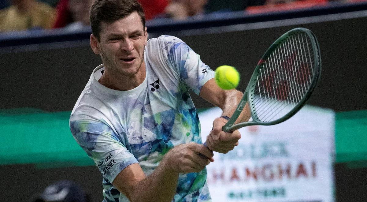 ATP Szanghaj: Hubert Hurkacz zachował spokój. "Musiałem trzymać się planu"