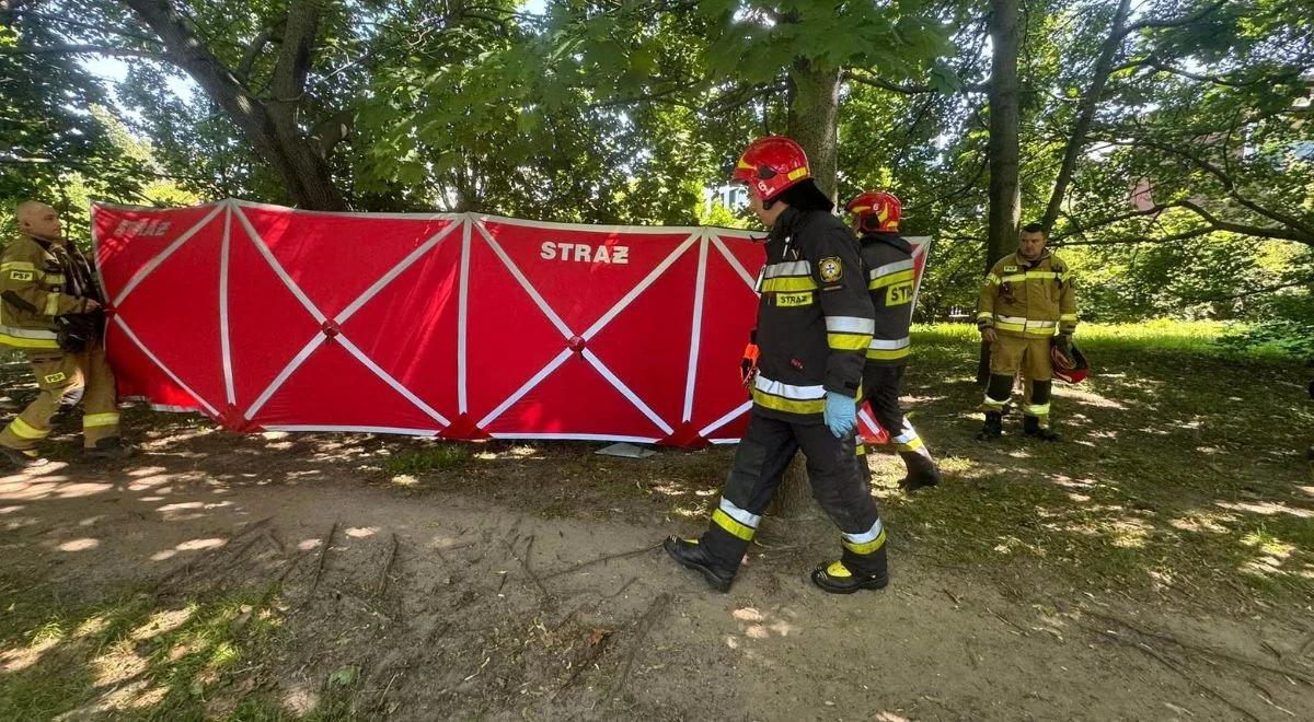 Tragedia w Parku Szczęśliwickim. Utonęła 30-latka