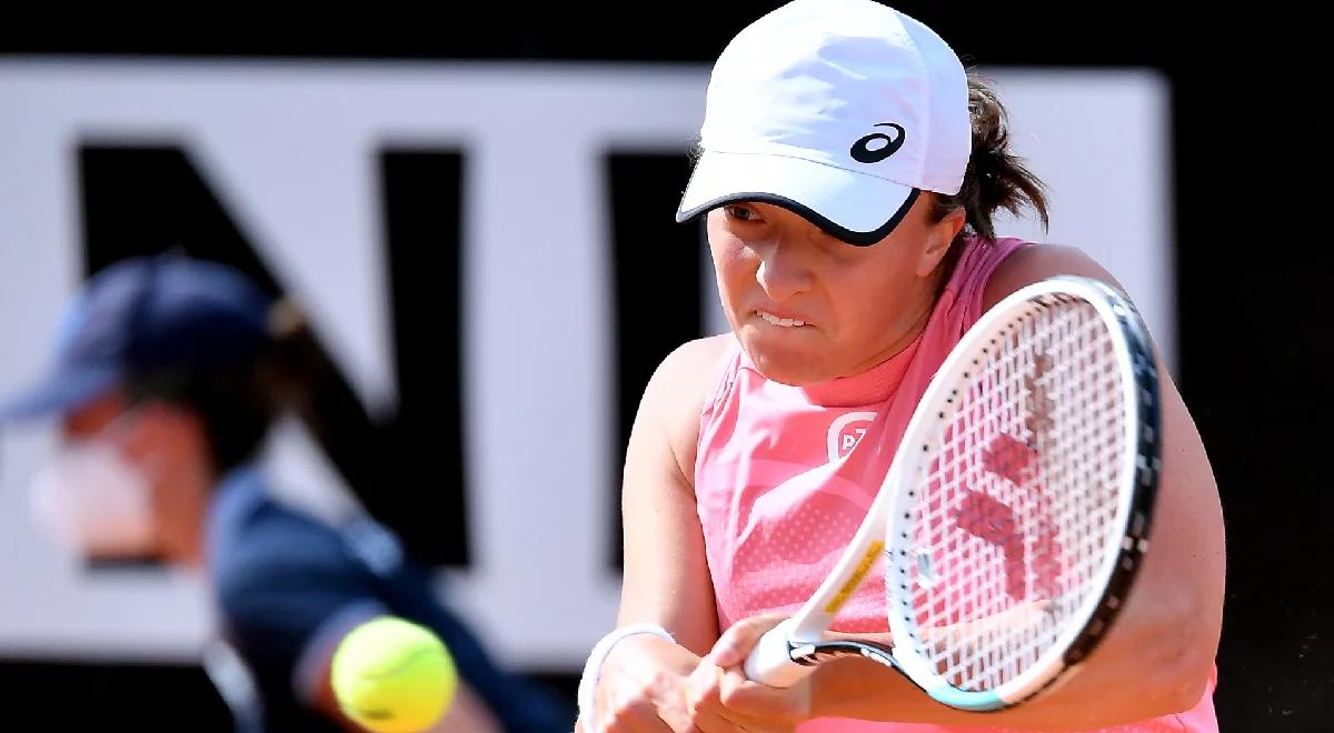 WTA Rzym: Iga Świątek na korcie jeszcze nie pokazała wszystkiego. "Mój arsenał narzędzi się powiększa"