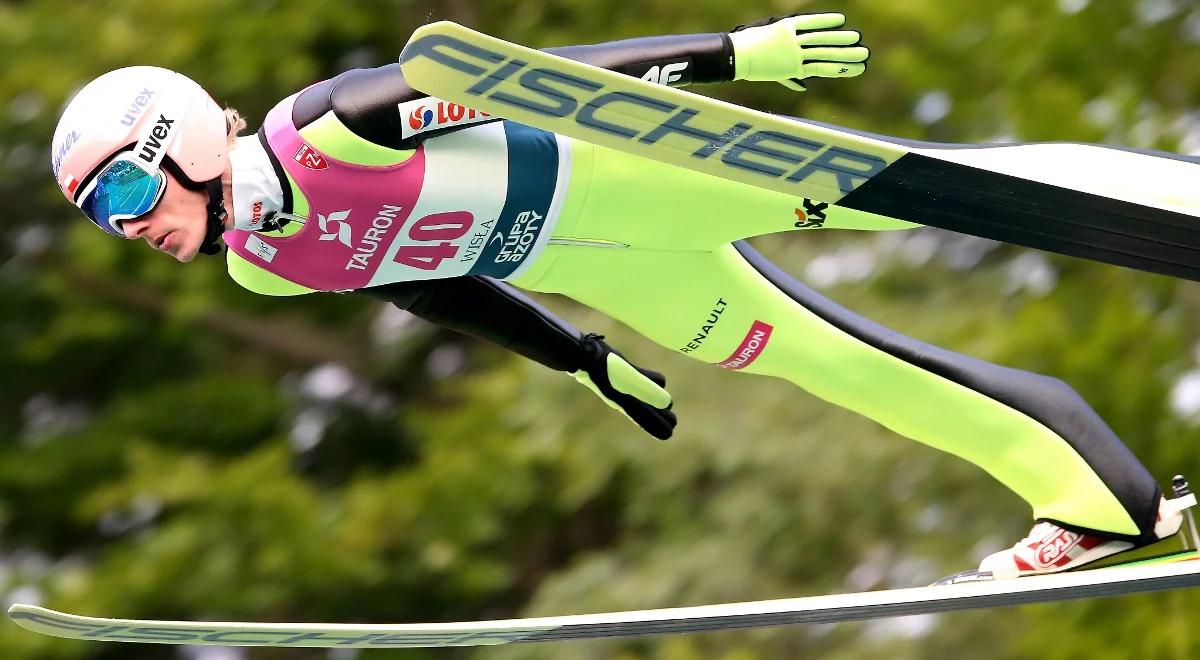 Lenia Grand Prix w Wiśle: Kubacki pierwszym liderem, Stoch bez punktów