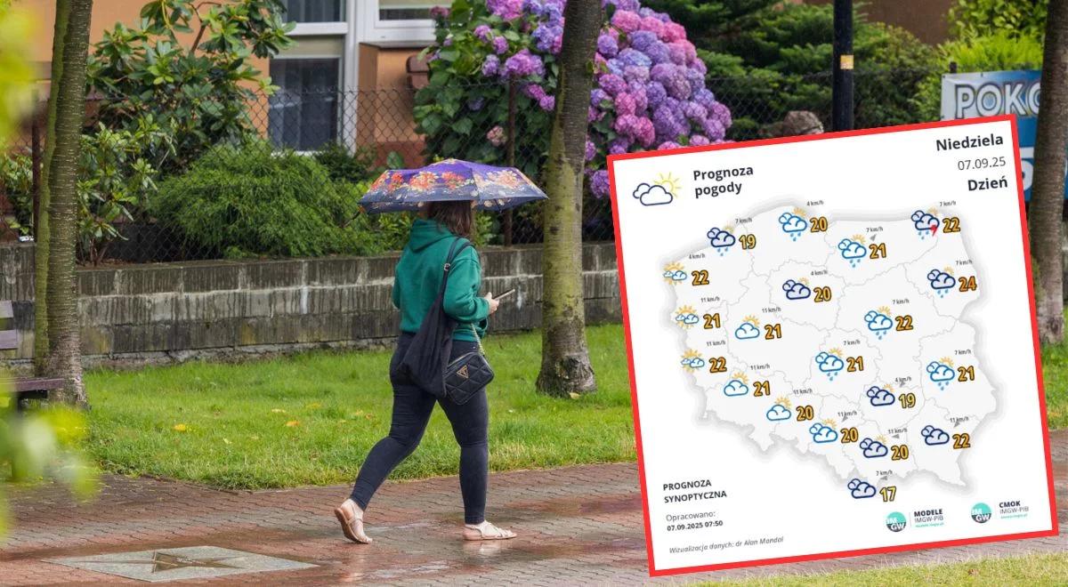 Pogoda. Zapowiada się deszczowa niedziela. Upały powrócą w przyszłym tygodniu