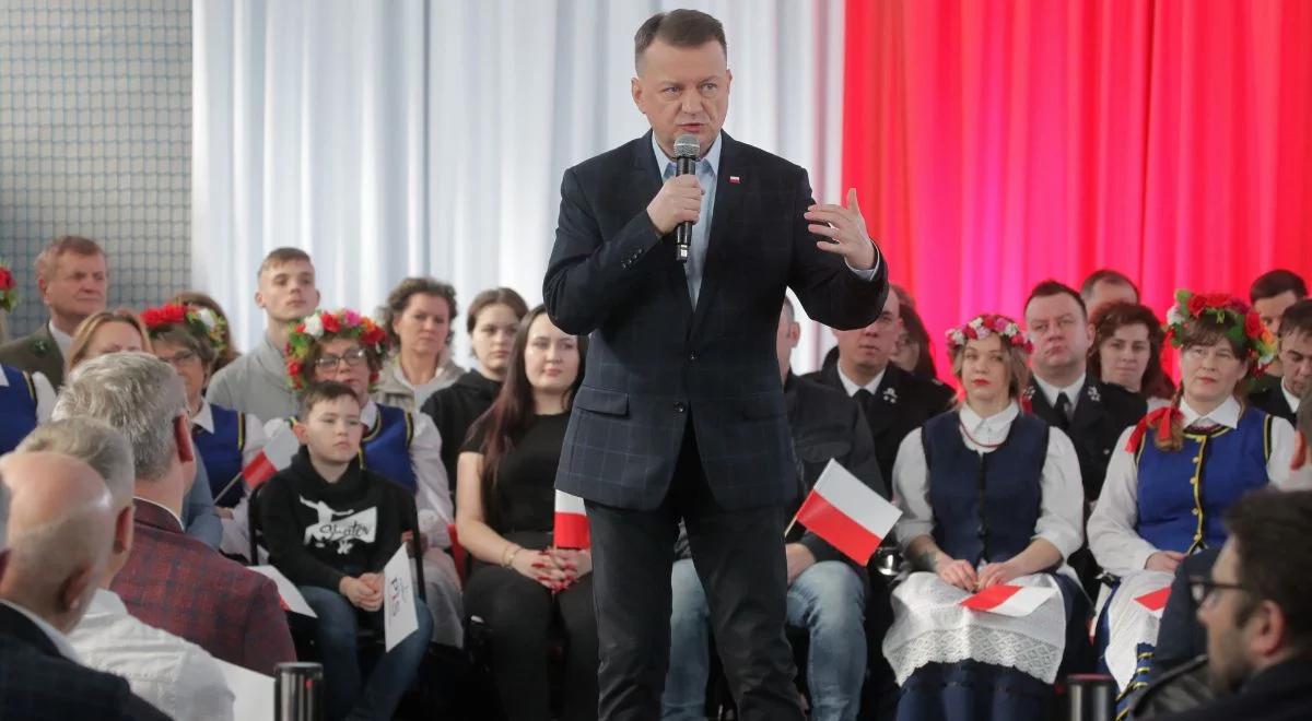 "Nie dopuścimy, żeby Olecko było nową Buczą". Szef MON o nowej jednostce wojskowej