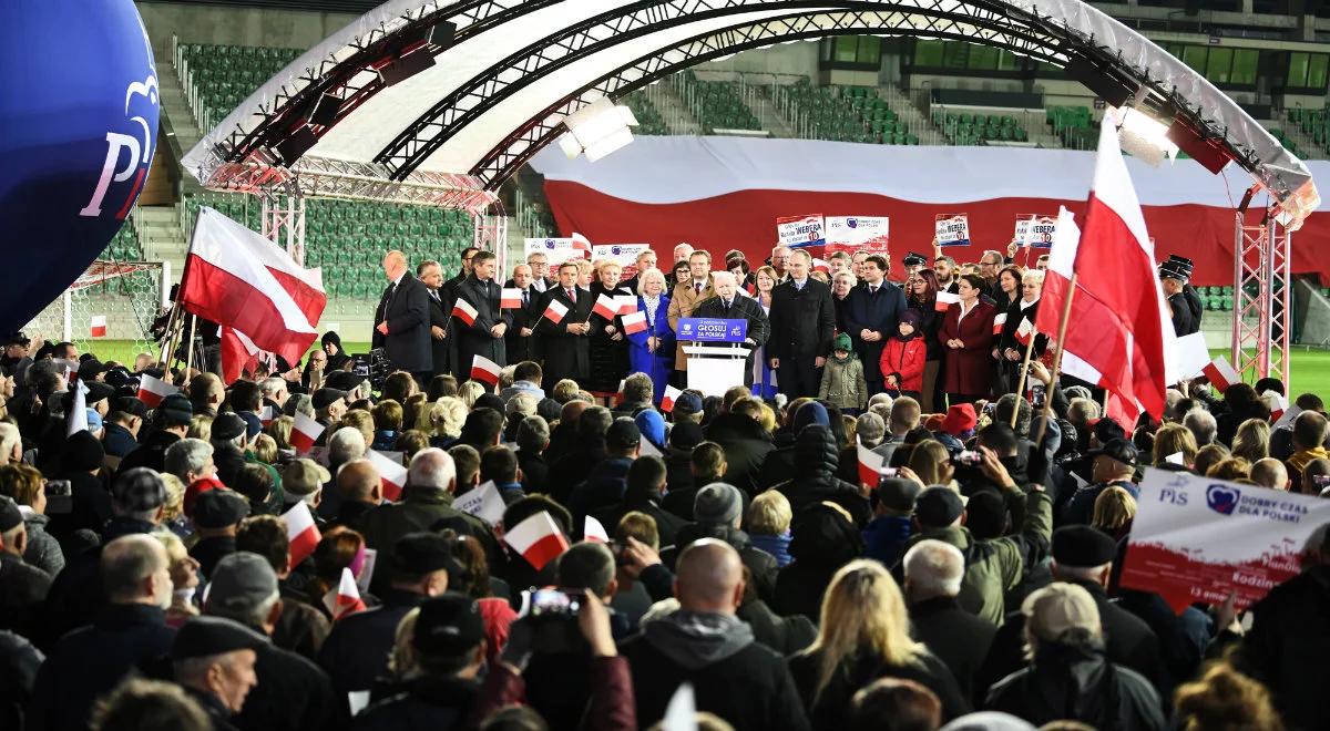 "Będziemy bronić polskich wartości". PiS podsumowało kampanię