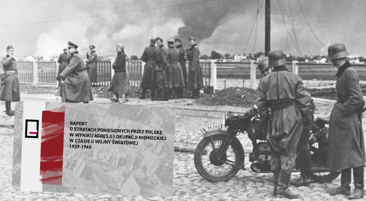 Straty wojenne Polski w wyniku agresji i okupacji niemieckiej. Suma przekracza 6 bilionów zł. Zobacz raport