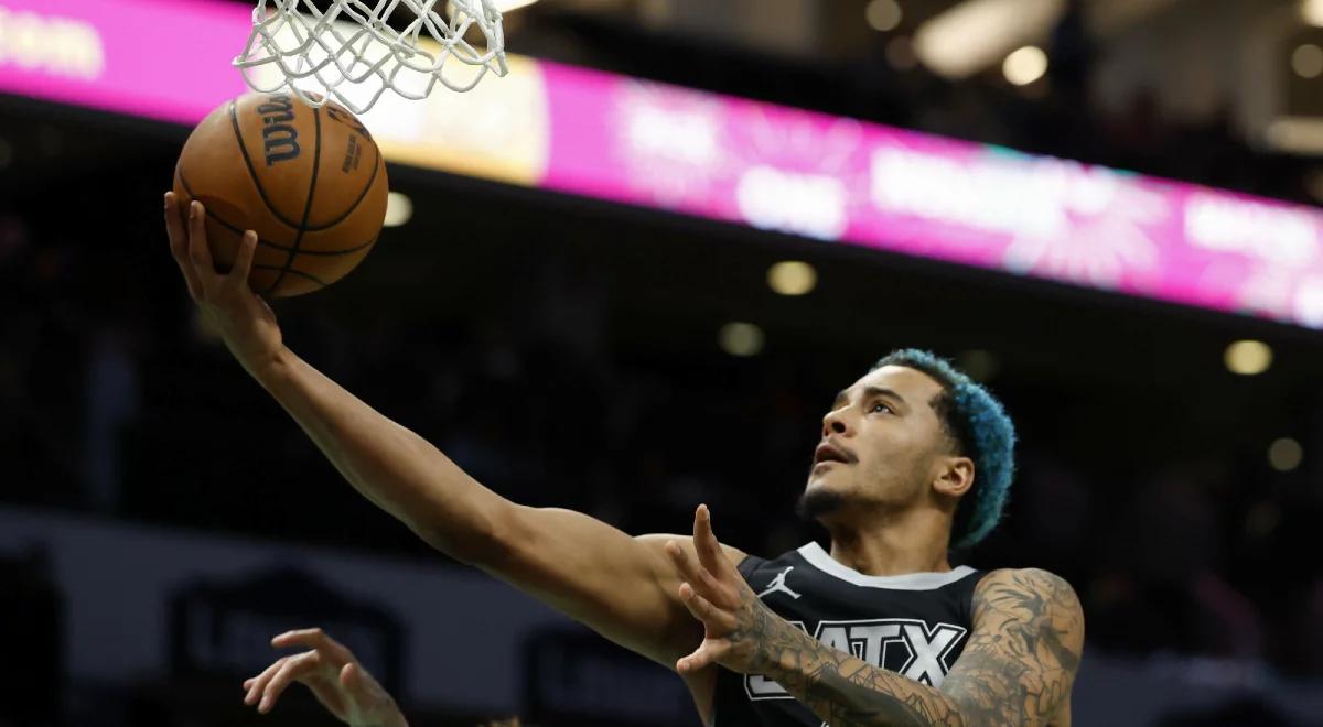 Jeremy Sochan z double-double. Porażka San Antonio Spurs jednym punktem