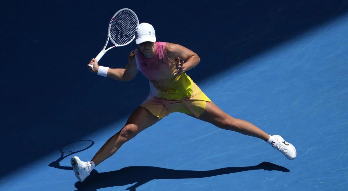 Iga Świątek zdobyła punkt po podwójnym koźle piłki. Kontrowersja w ćwierćfinale Australian Open