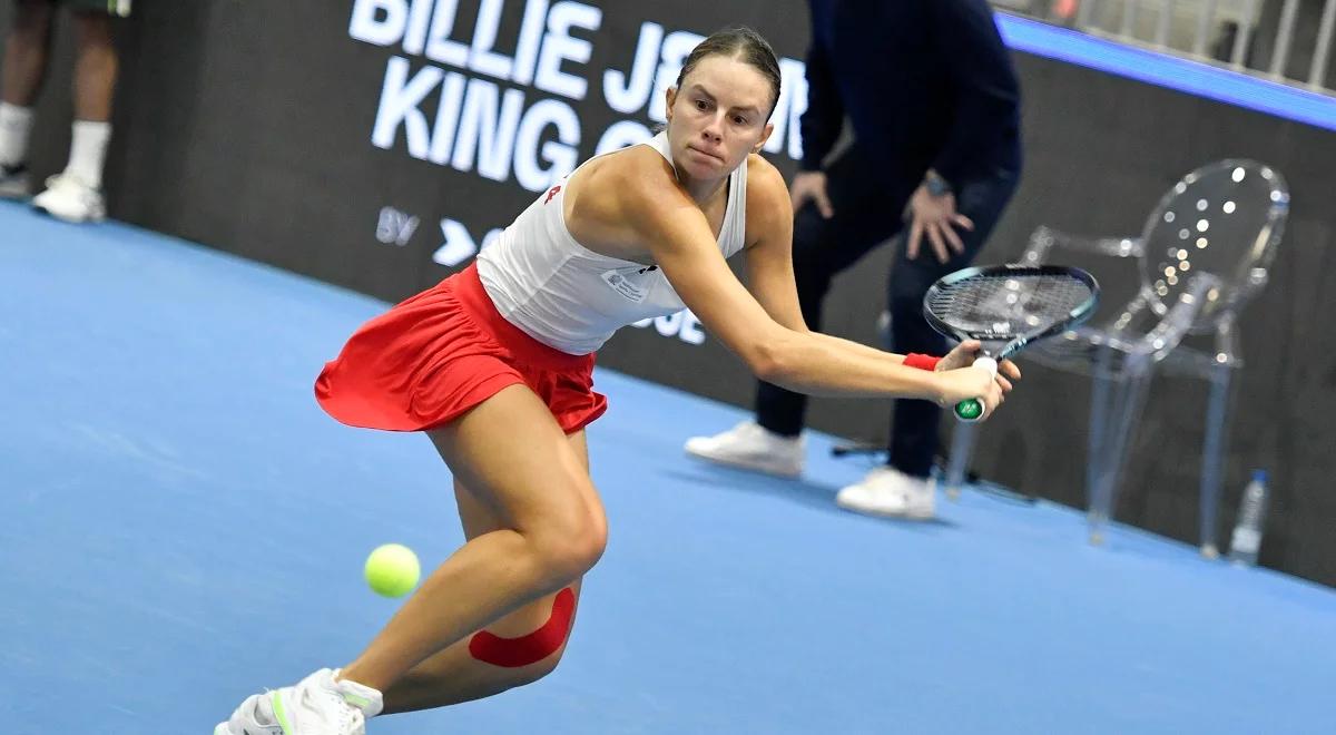 Billie Jean King Cup: Polki uległy Hiszpankom. Porażki Kawy i Linette