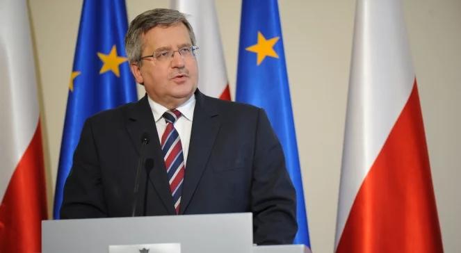 Prezydent: blokada Sejmu to cios w serce demokracji