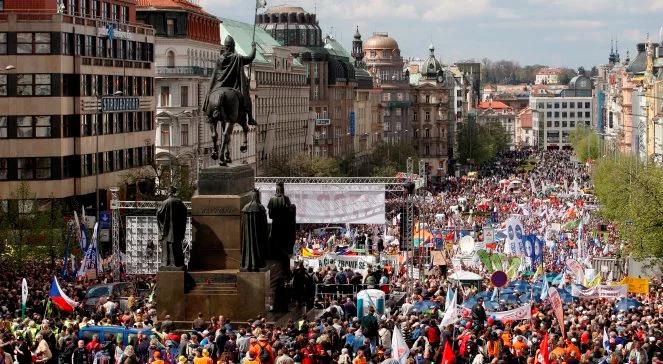 Największa w historii Czech demonstracja antyrządowa