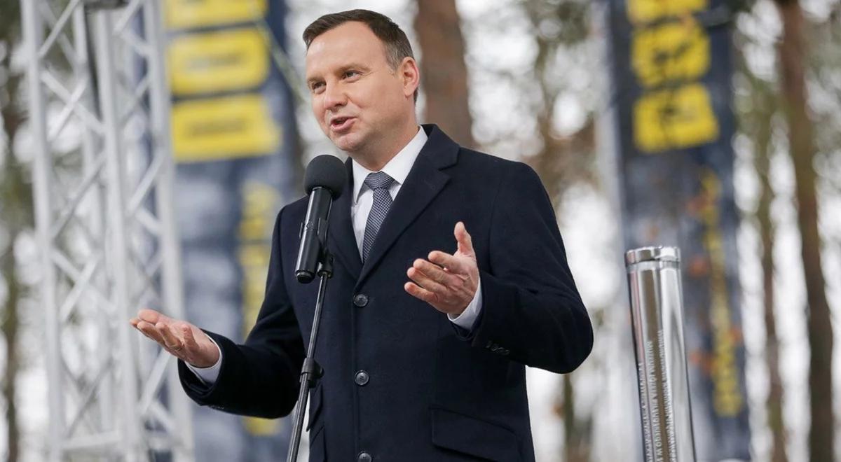 Prezydent Andrzej Duda: dobro ojczyzny musi być najważniejsze
