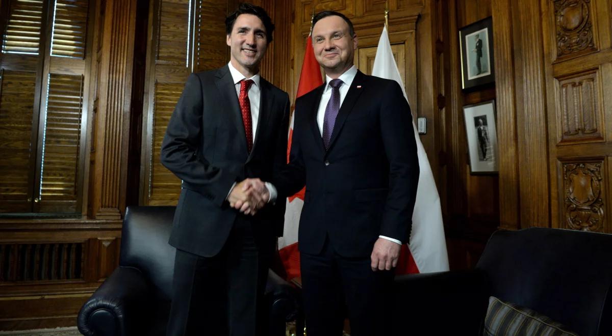 Prezydent Andrzej Duda w Kanadzie. Jest wsparcie dla wzmocnienia wschodniej flanki Sojuszu