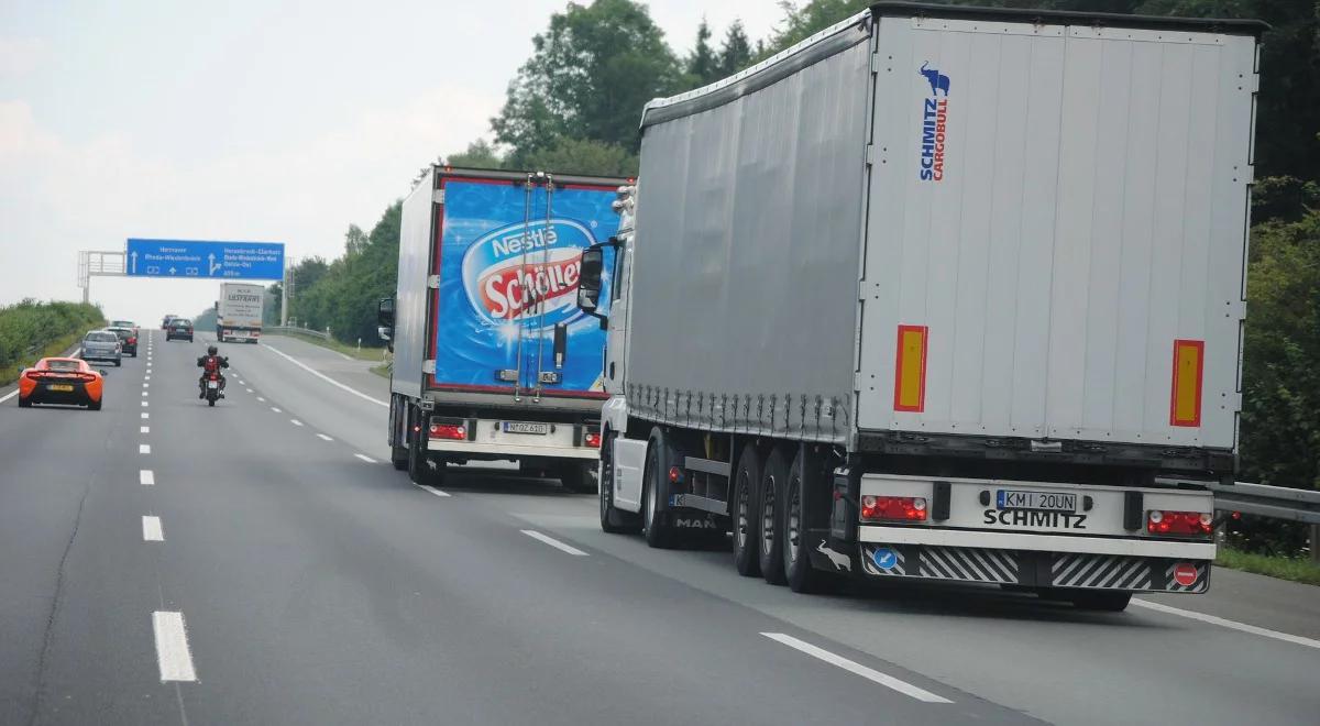Wakacyjne ograniczenie ruchu ciężarówek w weekendy