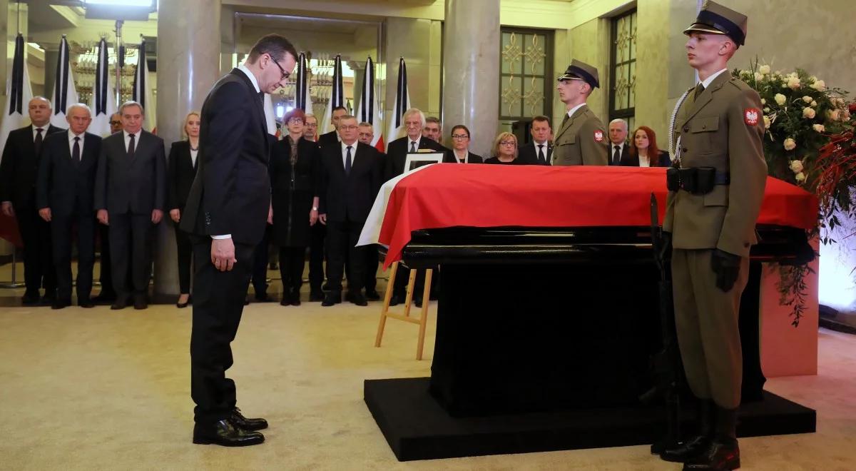 Premier: Jan Olszewski jednym z ojców nowoczesnej polskiej niepodległości