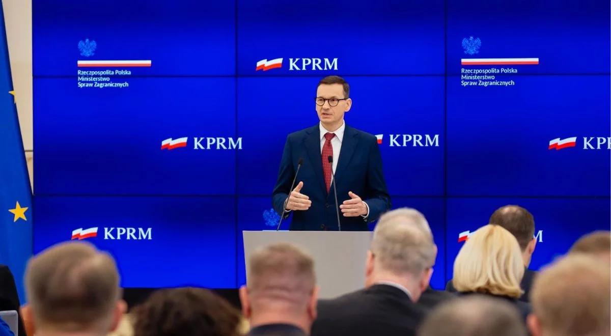 Premier Morawiecki: zreperowaliśmy budżet i dzięki temu dziś jest on o 200 mld zł większy