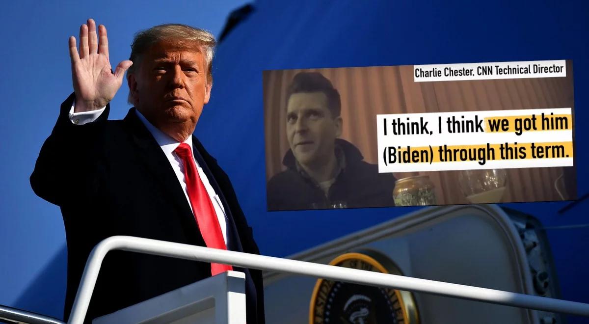 "Wyciągnęliśmy Trumpa z urzędu". Internet zawrzał po nagraniu rozmowy dyrektora CNN