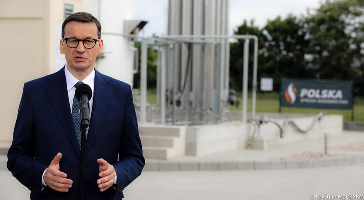 Premier: na rozbudowę sieci gazowej przeznaczymy dodatkowe setki milionów złotych