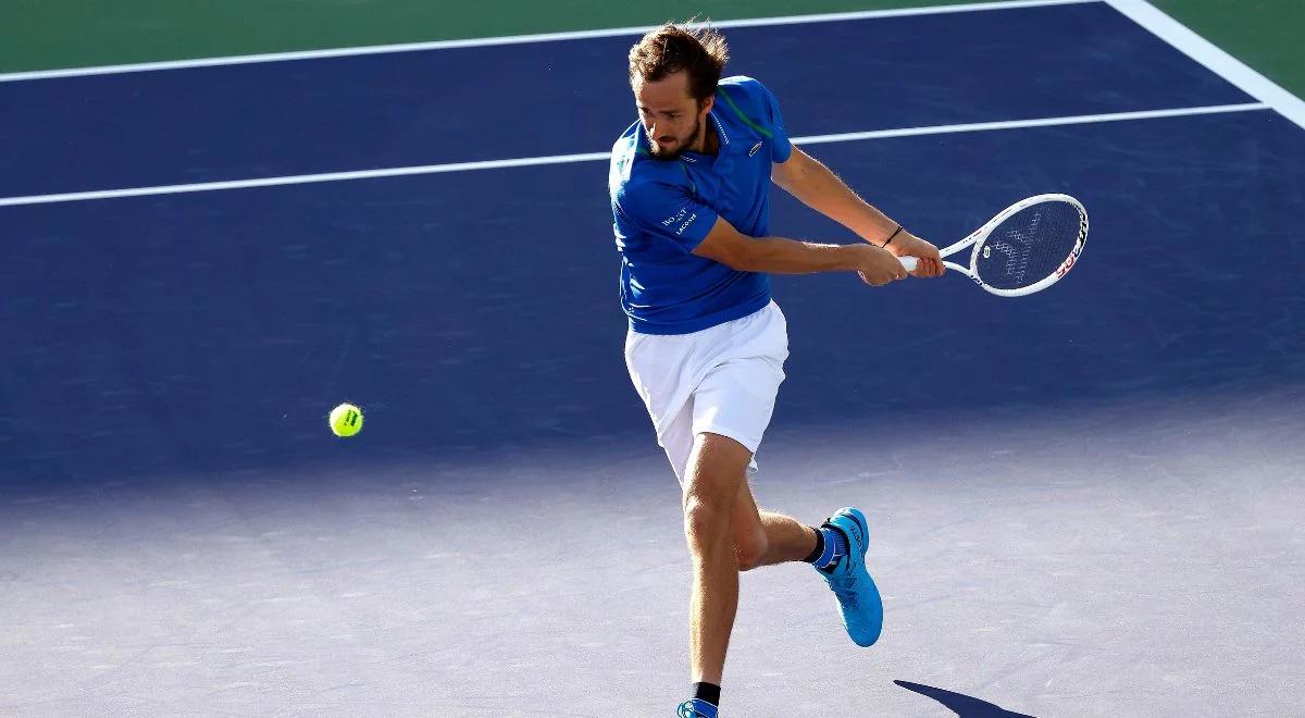 ATP Indian Wells: Daniił Miedwiediew z 18. wygraną z rzędu. Zagra o finał turnieju w Kalifornii