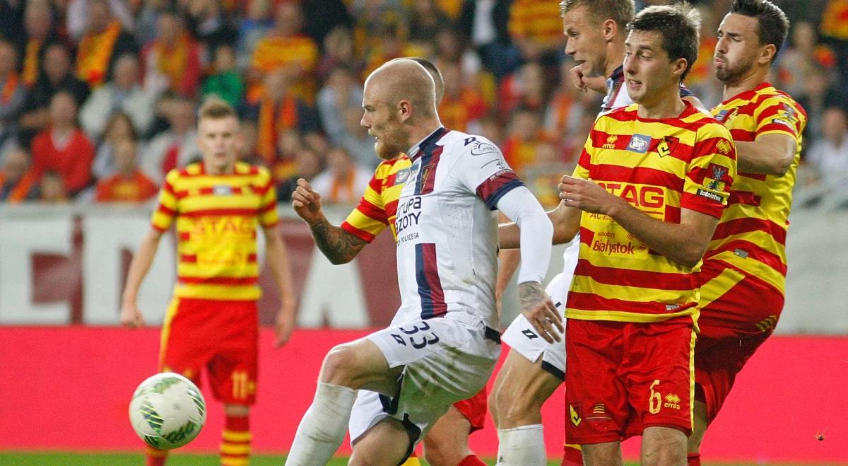 Ekstraklasa: Jagiellonia bezbramkowo remisuje z Pogonią i wraca na fotel lidera