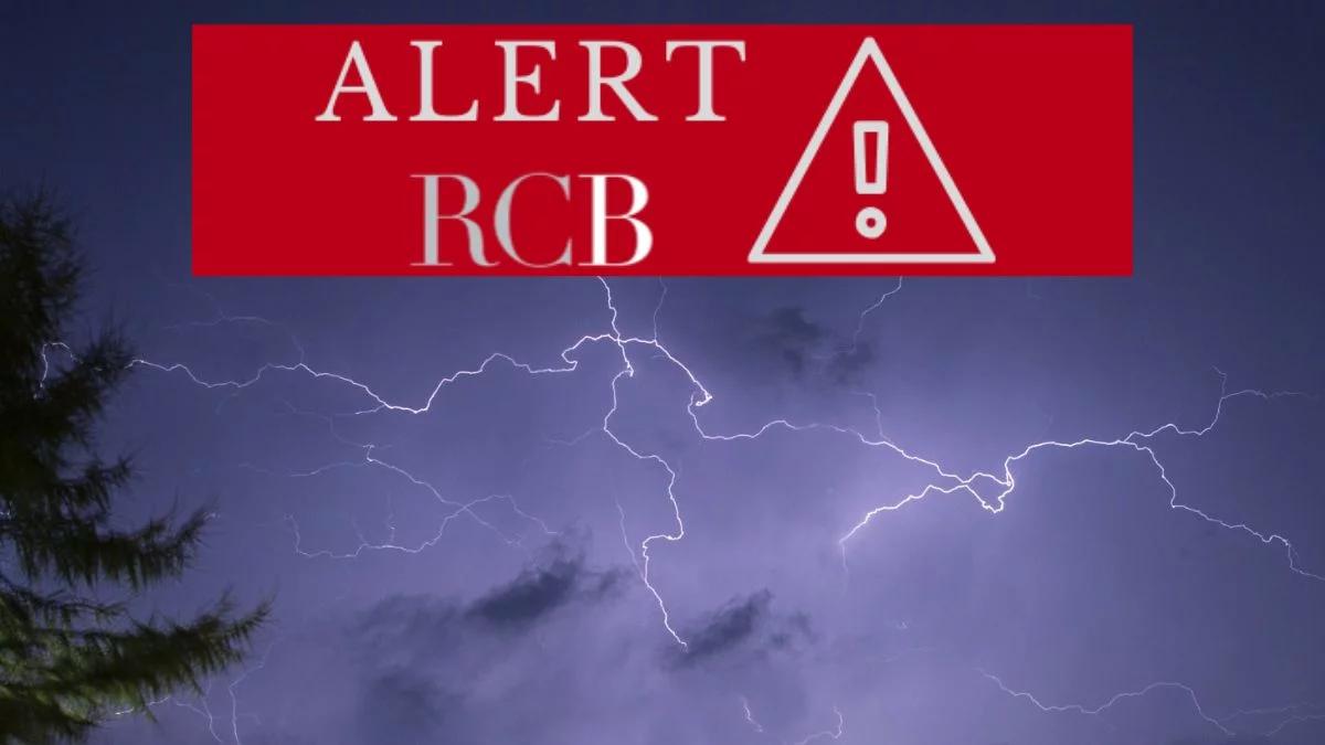 Pogoda. Nadciągają burzowe nawałnice. RCB rozszerza alerty