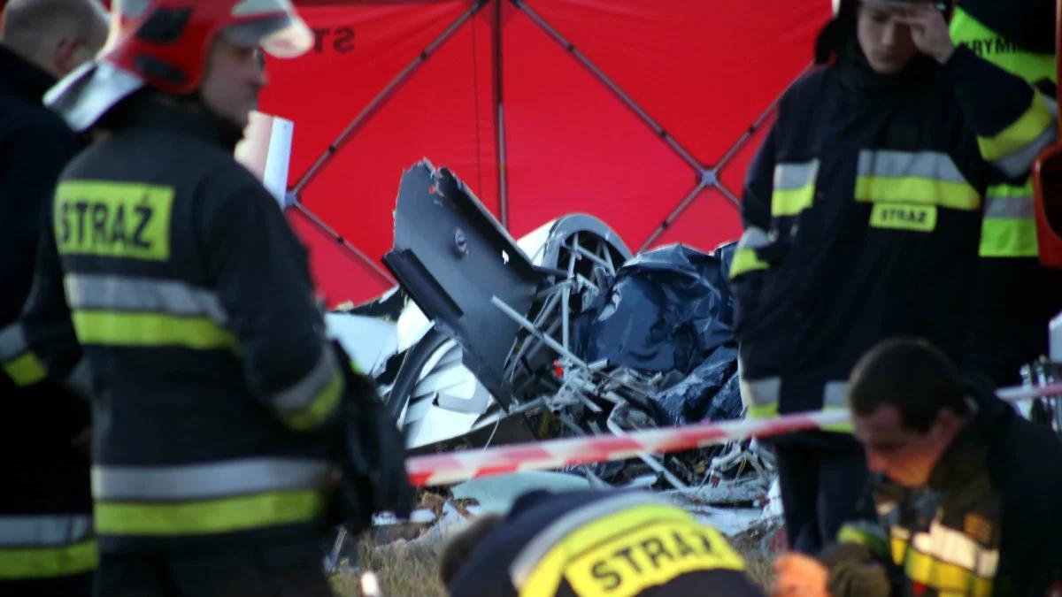 Samolot runął na lotnisko w Częstochowie. Nie żyją dwie osoby