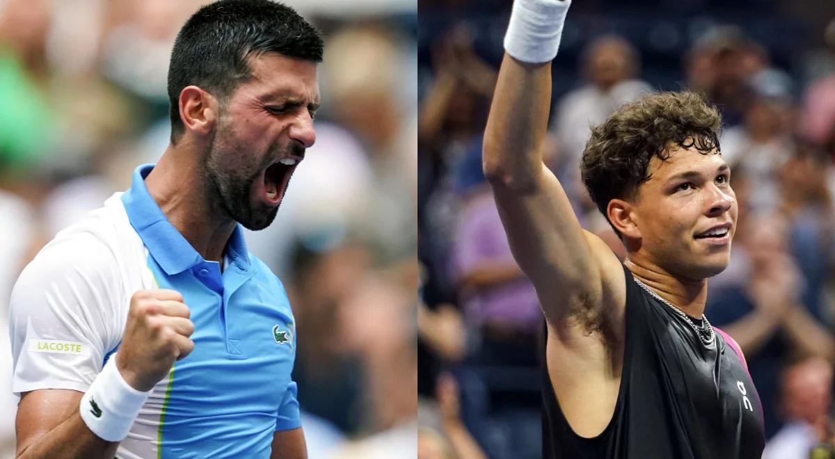 US Open: Djoković i Shelton zmierzą się w półfinale. Stary lis zagra z czarnym koniem turnieju