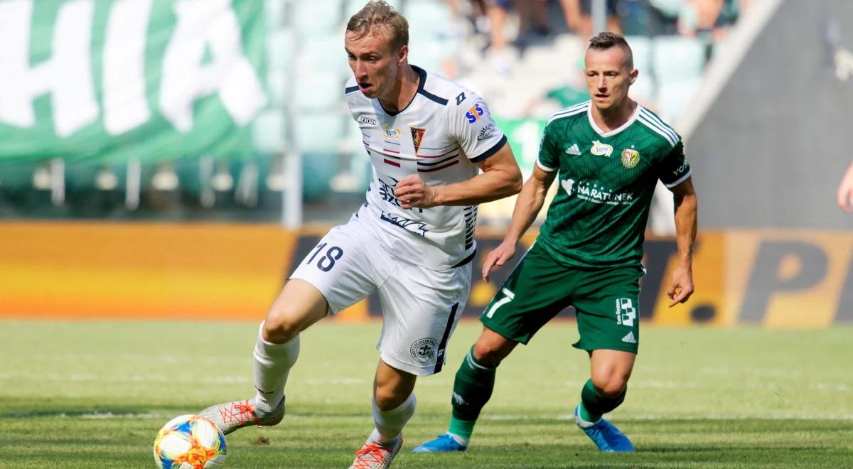 Ekstraklasa: hit we Wrocławiu rozczarował. Piękny gol Buksy uratował Pogoń
