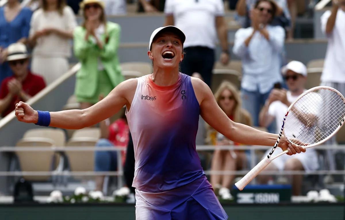 Roland Garros 2024. Iga Świątek - Jasmine Paolini. Polka grała jak w transie. Świątek królową Paryża! 