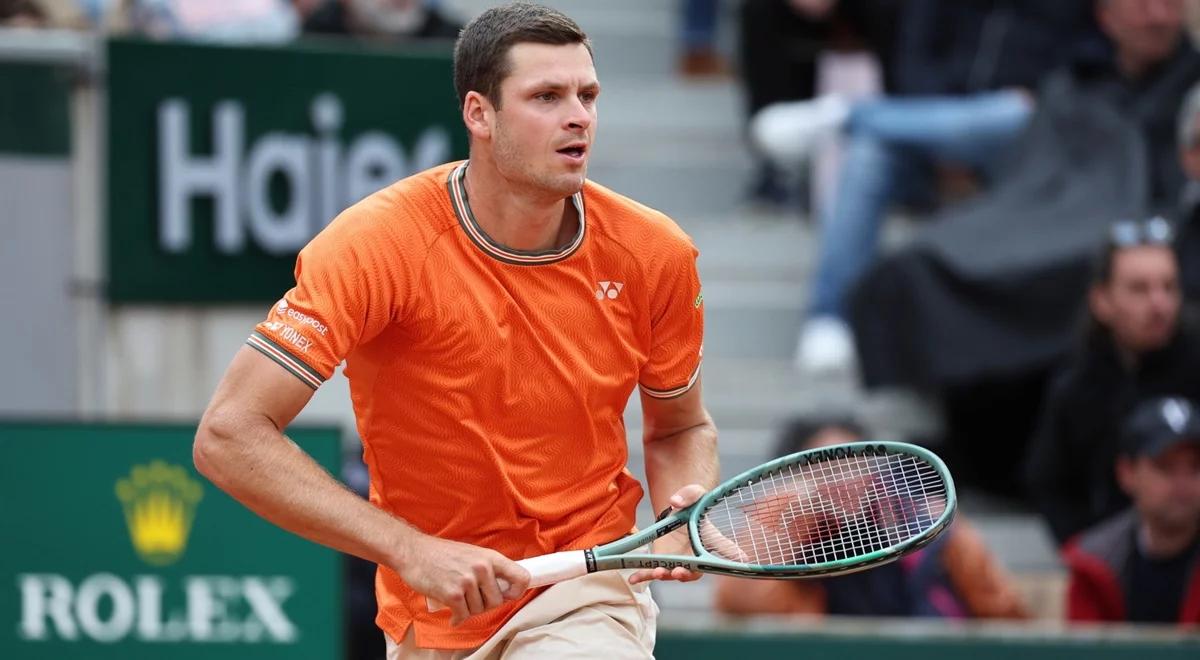 Roland Garros 2024. Hubert Hurkacz - Denis Shapovalov. Polak dotarł do 1/8 finału - najlepszy wynik powtórzony