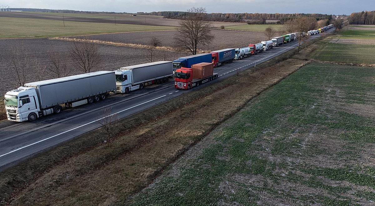 Słowaccy przewoźnicy grożą blokadą przejścia z Ukrainą