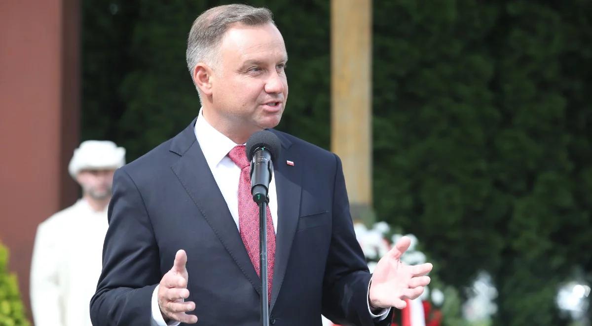 "Stworzyli nową rzeczywistość". Andrzej Duda oddał hołd robotnikom Sierpnia 1980 r.