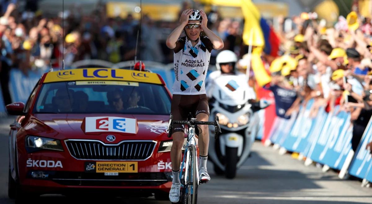 Tour de France: Bardet wygrał 18. etap, Majka w trzeciej dziesiątce